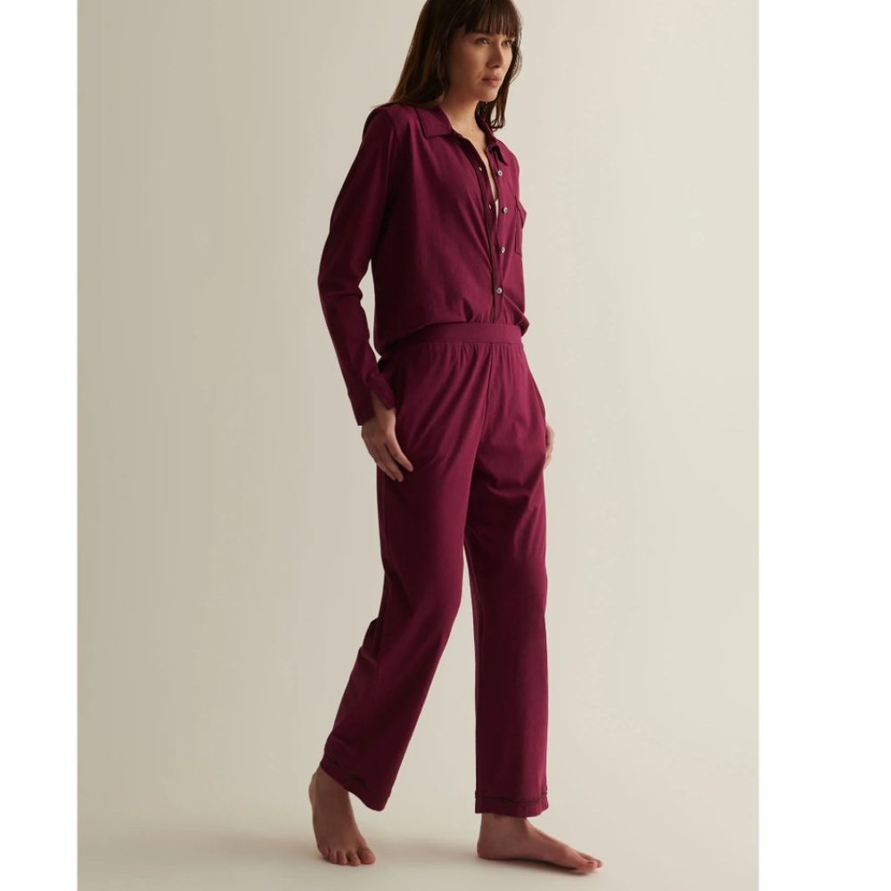 Cecelia Long PJ Set in "Wild Orchid"